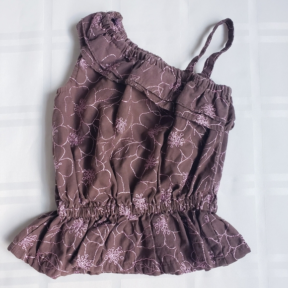 4T SUGAR COOKIE 2 Piece Pink Brown Outfit - Picture 2 of 7